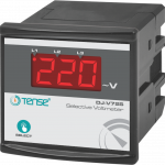 3-PHASE DİGİTAL VOLTMETER OPTİONAL, 72X72