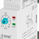 TIMER RELAY, 0.1SEC - 60SEC., DIN TYPE