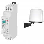 PHOTOCELL RELAY, LUX ADJUSTABLE, DIN TYPE