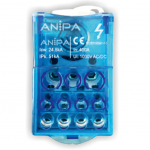 DISTRIBUTION UNIT 400A, INPUT: 1x95-180, OUTPUT: 4X2,5-10 & 5x2,5-16 & 2x6-35mm
