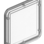 METERING PLASTIC COVER FOR PANEL WITH HOLES FOR SCREWW