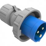 16A 1-PHASE (3PIN: 2P+E) Industrial Plug, IP67