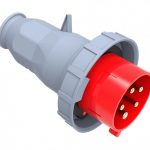 32A 3-PHASE (5PIN: 3P+E+N) Industrial Plug, IP67