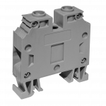 ONKA 35mm² SCREWED TYPE RAIL TERMINAL BLOCKS  GREY (BOTH SIDES COVERED)