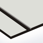 ENGRAVING  SHEET WHITE FACE BLACK LETTER  (120*60CM,THICKNESS 1.5MM)