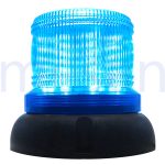 Ø110 LED ROTATING HEXAGONAL REFLECTOR BEACON -12VDC BLUE