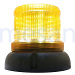 Ø110 LED ROTATING HEXAGONAL REFLECTOR BEACON - 12VDC AMBER