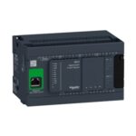 Logic controller, Modicon M241, 24 IO transistor PNP Ethernet TM241CE24T
