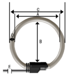SRC Ø12 High Sensitivity Flexible Rogowski coil