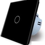 AN510 - Alan WiFi Smart Wall Light Switch, No Neutral Wire Required, No Hub Required, Compatible with Alexa and Google Home, APP Remote Control, Timing Function, Voice Control (1 gang Touch Switch)