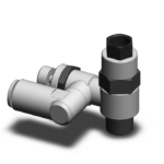 SMC ASP430F-02-08S FLOW CONTROL W/CHECK VALVE