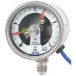 WIKA PGS23 Bourdon tube pressure gauge with switch contacts