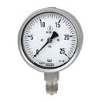 WIKA 232.50 Bourdon tube pressure gauge, stainless steel
