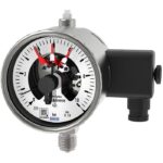 WIKA PGS23 PGS26 Bourdon tube pressure gauge with switch contacts