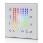 RF Full Touch Remote RGB LED Controller