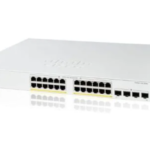 C1200-24FP-4G Cisco Catalyst 1200 Switch 24xPoE+ 375W/4xSFP/Rack-mountable